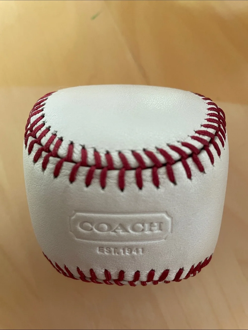 Coach authentic embossed